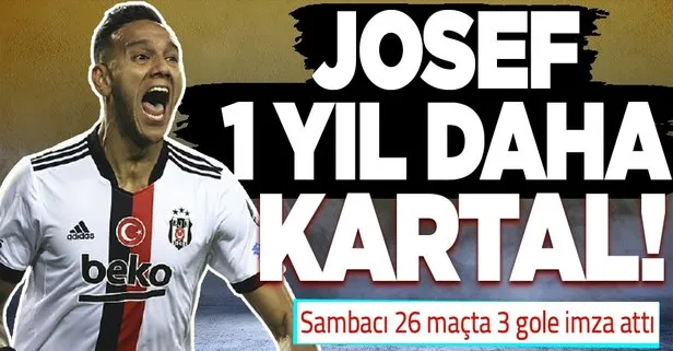 Beşiktaş’ta Brezilyalı yıldız Josef De Souza sözleşmesi uzadı