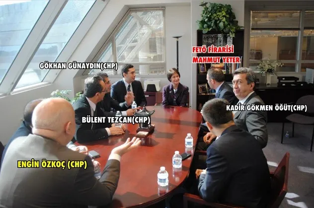 CHP'li Engin Özkoç ve heyeti sır toplantıda FETÖ firarisi Mahmut Yeter ile ne görüştü?