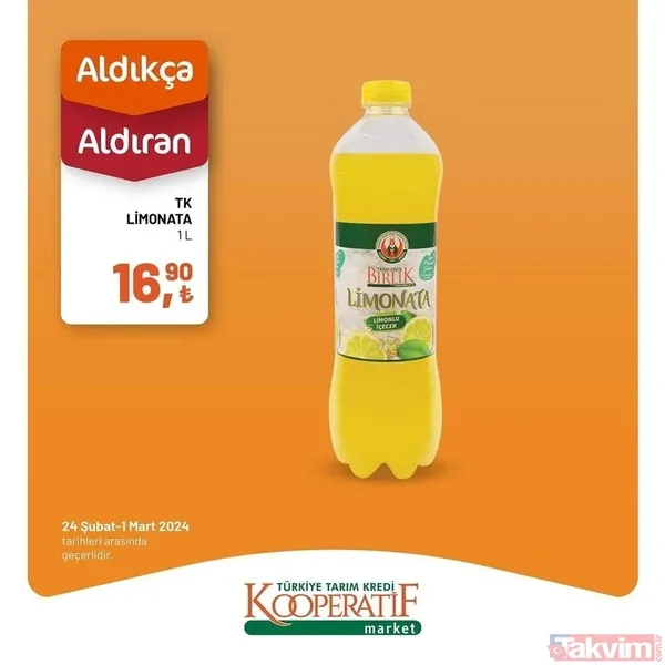 Tarım Kredi 4 Mart 2024 fiyat listesi geldi! Kooperatif market 5 üründe fiyatları az evvel indirdi! 14,90 TL'ye düştü! Dana kıyma, bonfile, yoğurt... - 10