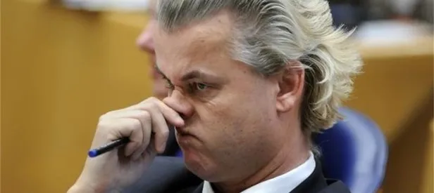 Hollandalı faşist Wilders iyice köpekleşti