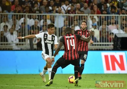 Ronaldo Çalhanoğlu’nu üzdü! İtalya’da Süper Kupa Juventus’un
