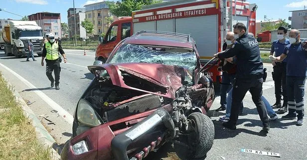 Bursa’da feci kaza! Kontrolden çıktı dehşet saçtı: 6 yaralı