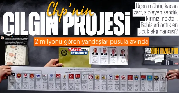 Seçimi kaybedeceğini anlayan CHP yandaşı Berna Laçin'in pusula provokasyonu elinde patladı!