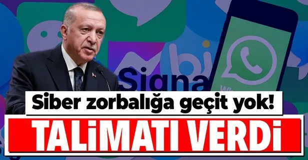Başkan Erdoğan'dan sosyal medya talimatı