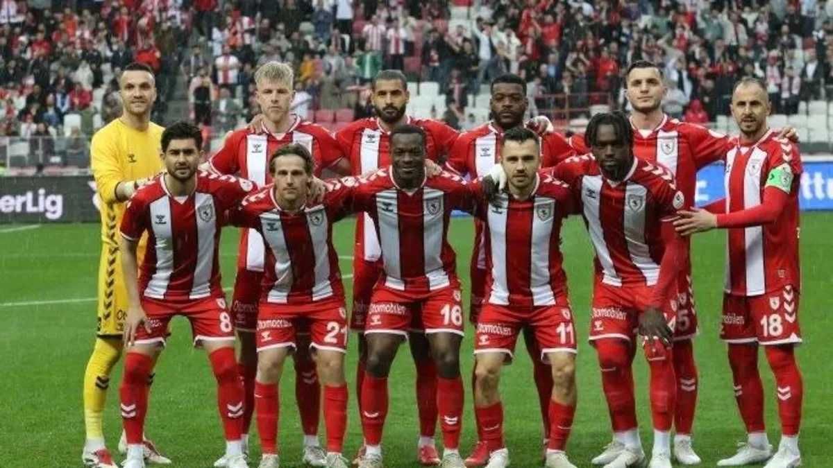 Samsunspor düşüşe geçti!