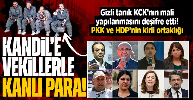 Gizli tanık terör örgütü PKK ile HDP'nin kanlı ortaklığını bir kez daha deşifre etti: "Kandil'e kuryelik yapıyorlar"