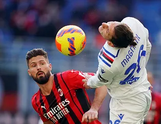 Milan, Sampdoria’yı tek geçti! Inter’i solladı
