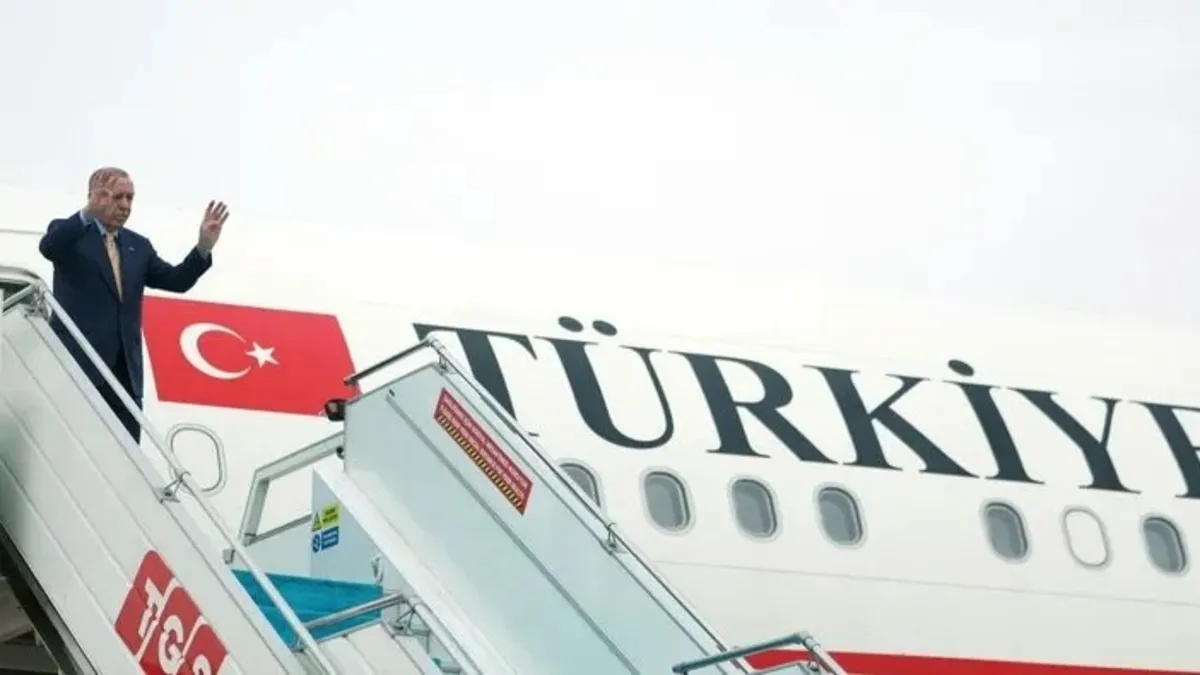 Başkan Erdoğan Mısır'daki temaslarının ardından yurda döndü