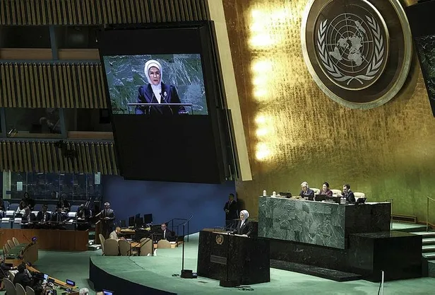 Emine Erdoğan'dan BM Genel Kurulu'ndaki Sıfır Atık Özel oturumunda çağrı: Dünyayı biz kurtaracağız-3