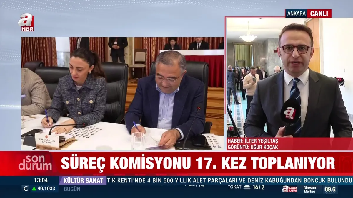 Süreç komisyonu 17. kez toplanıyor