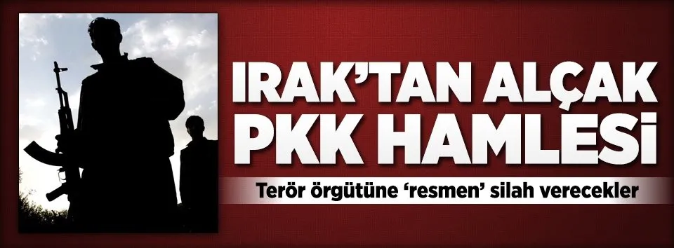 Bağdat terör örgütü PKK'ya silah verecek