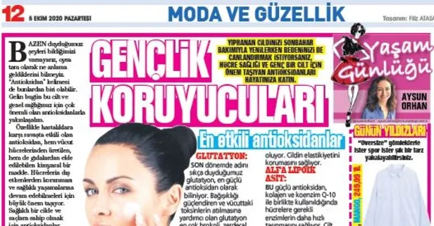 Gençlik koruyucuları | Yaşam günlüğü