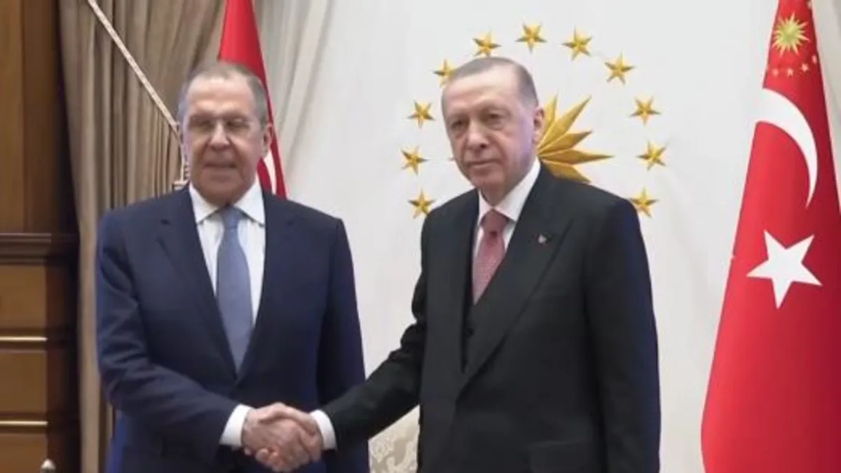 Sergey Lavrov Başkan Erdoğan'la görüşmek için Ankara'ya geliyor!