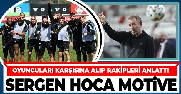 Sergen Yalçın’dan oyuncularına motivasyon: Fark daha da açılacak