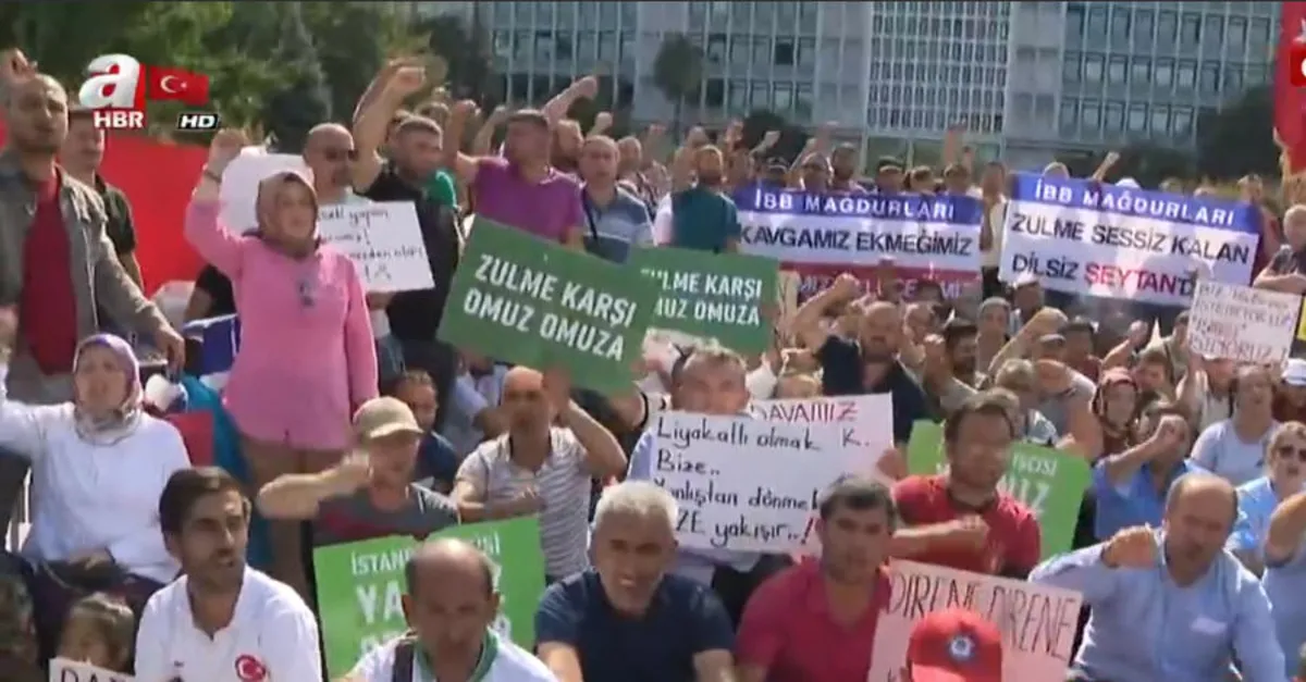 İBB önünde işçilerin eylemi 38. gününde! Ekrem İmamoğlu'na tepkiler büyüyor