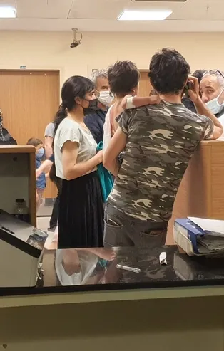 Küçük çocuğun üzerine kaynar su!