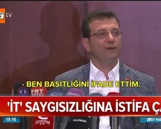 İt saygısızlığına istifa çağrısı