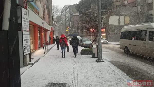 Zonguldak'ta kar hortum hepsi bir arada! 2 otomobil devrildi denizde hortum oluştu - 2