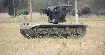Yerli ve milli Silahlı insansız mini tank TSKya teslim edilecek