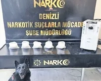 Denizli’de 5 kilo metamfetamin solunum cihazında yakalandı