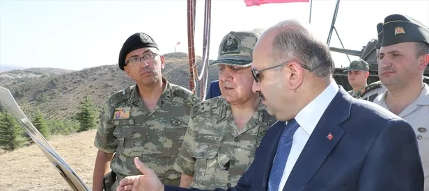 Işık'tan zırhlı birliklere ziyaret