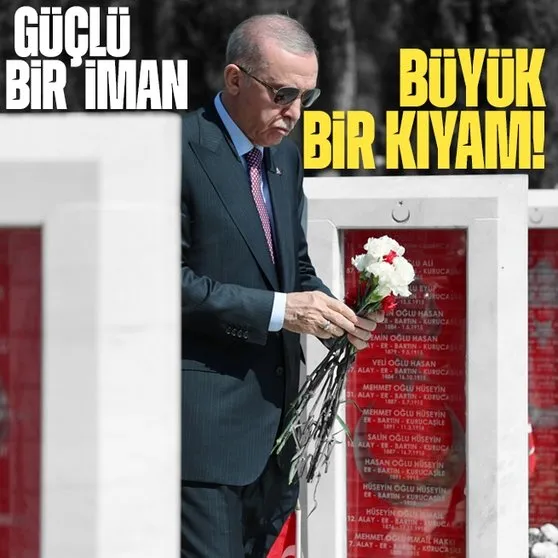 Başkan Erdoğan zaferin 109. yılında paylaştı: Direniş ruhu, güçlü bir iman, büyük bir kıyam… Çanakkale!