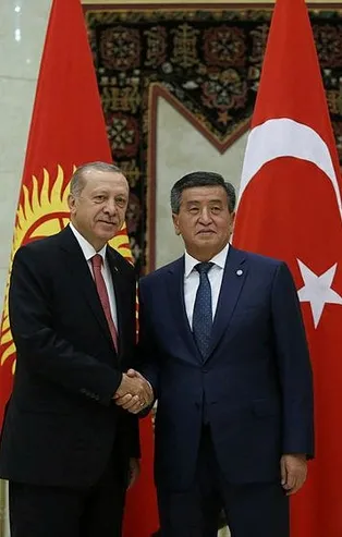 Kırgızistan Cumhurbaşkanı Ceenbekov'dan Başkan Recep Tayyip Erdoğan'a tebrik telefonu