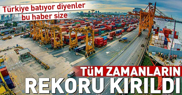 Son dakika! İhracatta temmuz rekoru