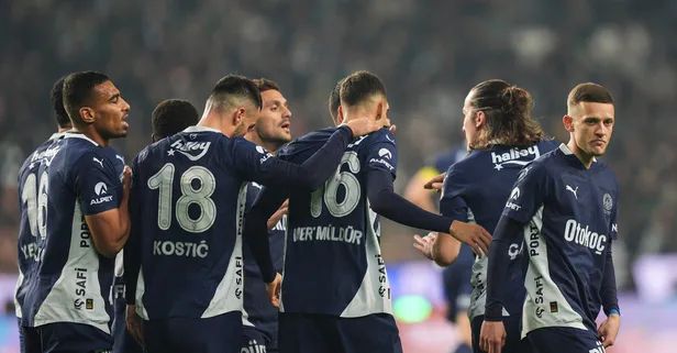 Tarihi başlangıç mutlu son! Konyaspor Fenerbahçe: 2-3 | MAÇ SONUCU