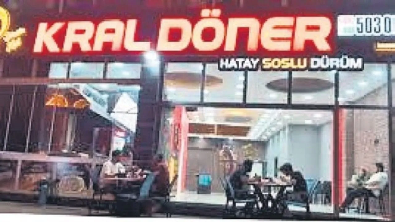 Maydanoz Döner ve Künefe zincirinin ardından bir operasyon da Kral Döner’e yapıldı!