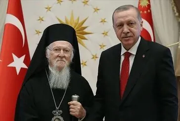 Patrik Bartholomeos’tan Başkan Erdoğan’a tebrik