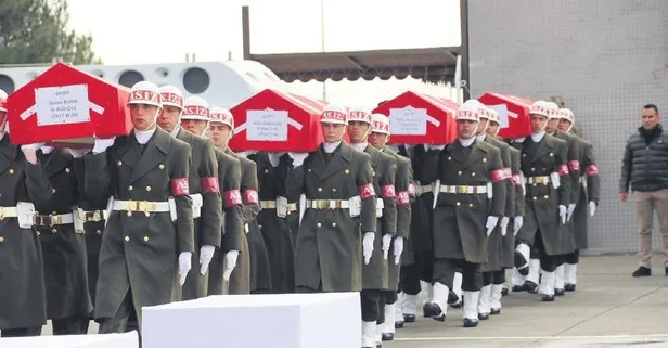 Şehitlere son görev