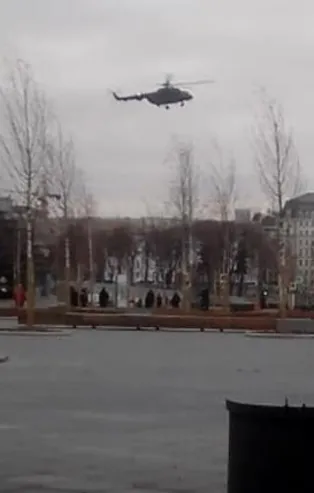 Rusya bu görüntüleri konuşuyor: Kremlin Sarayı üzerinde...