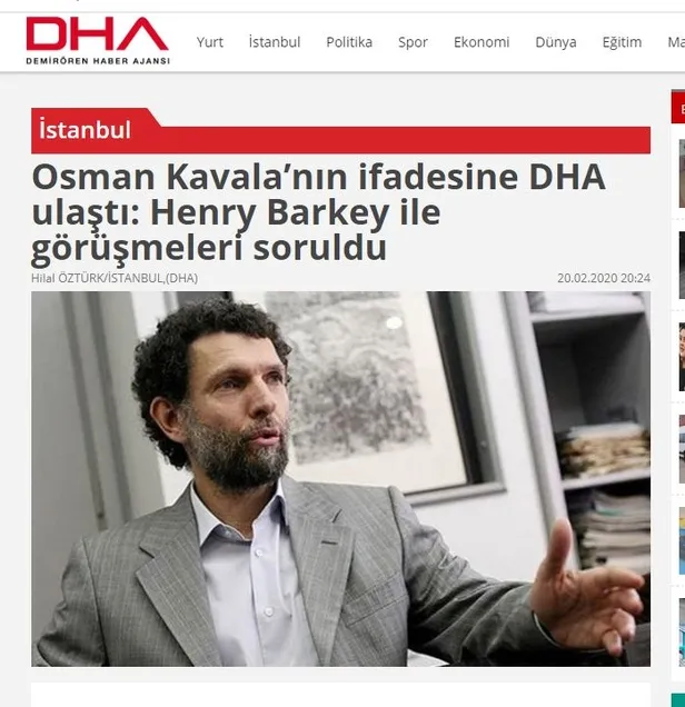 Barkey, Osman Kavala ile bir kez bile telefonda görüşmedim demişti! HTS kayıtları o sözleri yalanlıyor