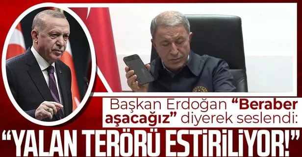 SON DAKİKA! Başkan Erdoğan sınır birliklerine seslendi: Yalan terörü estiriliyor