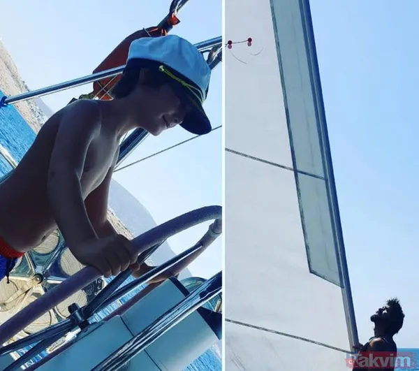 Survivor Uğur Pektaş ve oğlu Murathan'ın fotoğrafları dikkat çekiyor! Uğur Pektaş ve Gamze Özçelik'in çocukları... - 22