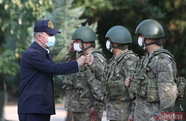 SON DAKİKA: Milli Savunma Bakanı Akar komutanlarla Edirne'de! Yunanistan'a sert mesaj - 6