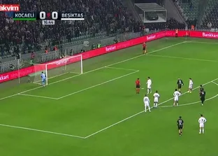 GOL | Kocaelispor 1-0 Beşiktaş Serdar Dursun