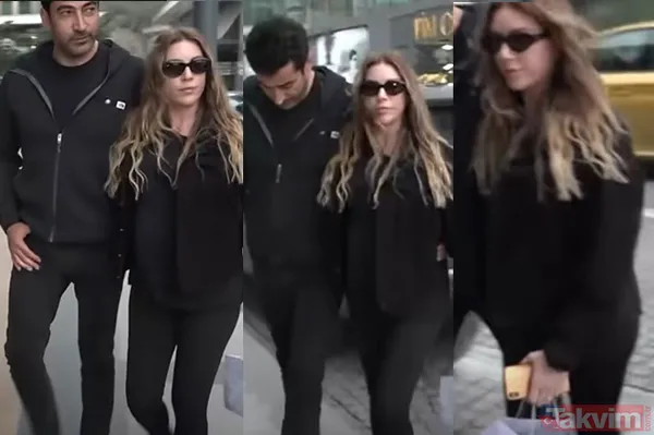 Kenan İmirzalıoğlu ile Sinem Kobal’dan Kıvanç Tatlıtuğ’a bebek ziyareti! Karnı burnunda Sinem’in son haline bakın doğuma günler kala... - 7