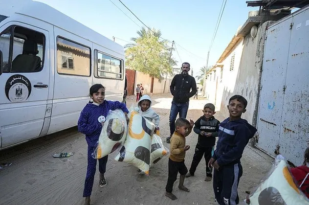 TİKA'dan Filistinli 1100 aileye yardım
