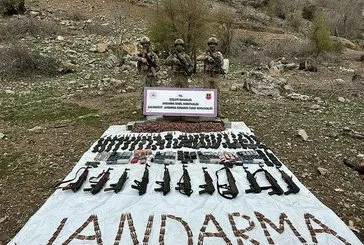 PKK’ya ağır darbe: Silah depoları imha edildi!