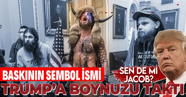 6 Ocak kanlı Kongre baskınının sembol ismi Jacob Chansley Trump'ı yakacak: "İhanete uğradık"