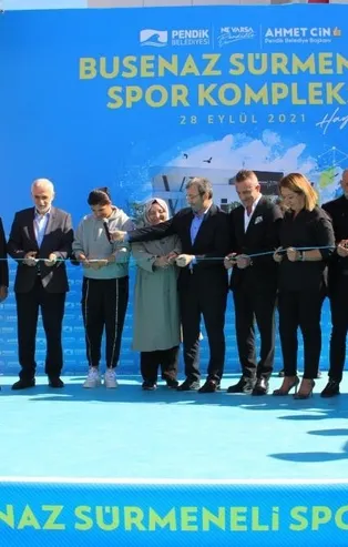 Busenaz Sürmeneli Spor Kompleksi kapılarını açtı