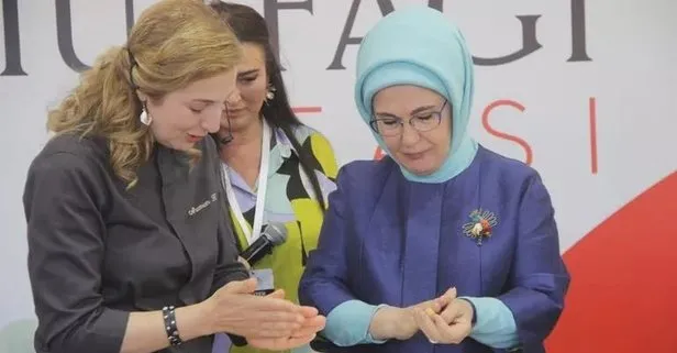 Emine Erdoğan, ünlü şefler ile bir araya geldi