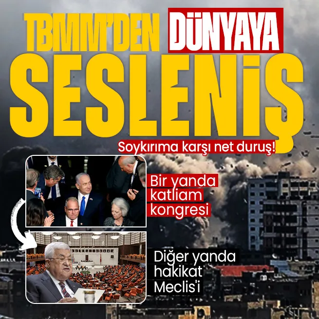 Filistin Devlet Başkanı Mahmut Abbas TBMMden dünyaya seslenecek! Katil İsrailin zulmünde yaralananlar da Mecliste olacak