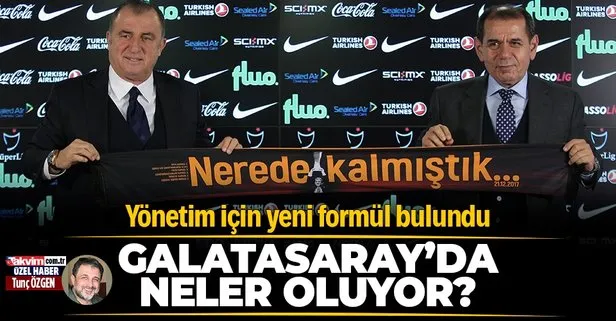 Galatasaray’da neler oluyor? Cimbom’da Dursun Özbek - Fatih Terim formülü