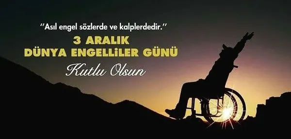 engelliler gunu sozleri resimleri