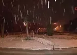 İstanbul gece yarısı beyaza büründü