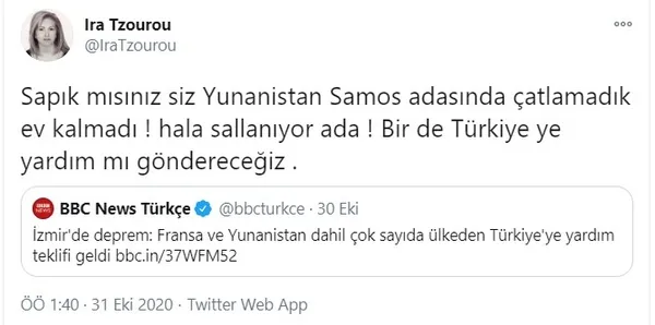Firari Sevan Nişanyan’ın eşi Ira Tzourou Azerbaycan'ı hedef aldı-4