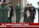 Koronavirüse yakalanan 96 yaşındaki Hasibe nine sekiz günün ardından hayata tutundu